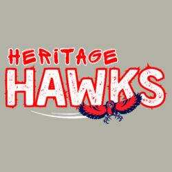 Heritage Hawks on a Nike ® - Club Fleece Sleeve Swoosh Pullover Hoodie Design