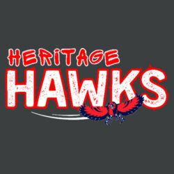 Heritage Hawks on a District ® - Perfect Tri ® Tee Design
