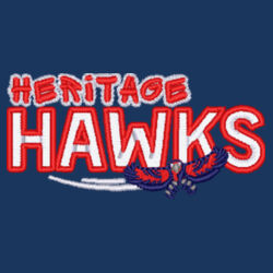 Heritage Hawks Logo Embroidered on a Pacific Headwear®   - Trucker Snapback Cap Design