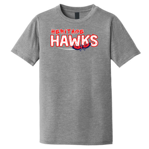 Heritage Hawks on a District ® - Youth Perfect Tri ® Tee Thumbnail
