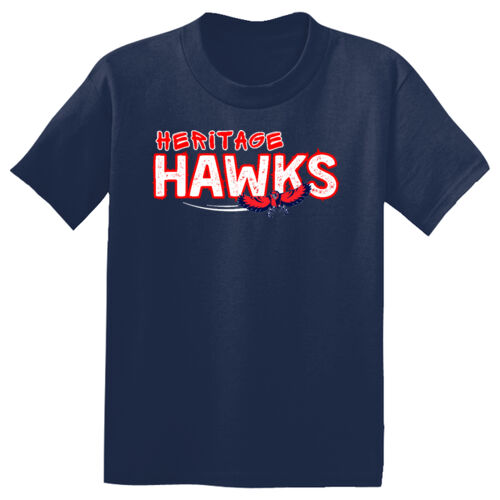 Heritage Hawks on a Sport-Tek® - Youth PosiCharge ® Competitor Tee Thumbnail