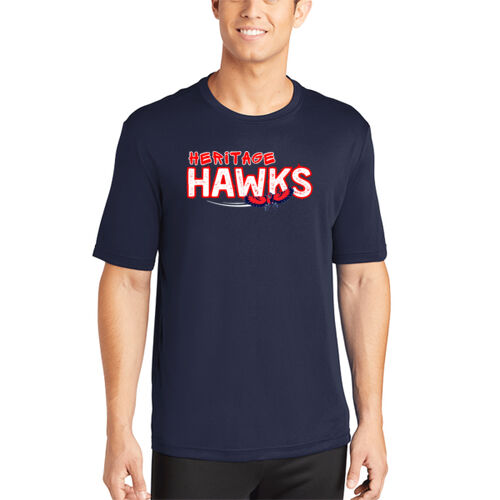 Heritage Hawks on a Sport-Tek® - PosiCharge ® Competitor Tee Thumbnail