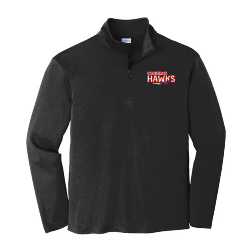 Heritage Hawks Logo Embroidered on a Sport-Tek® - Youth PosiCharge ® Competitor 1/4 Zip Pullover Thumbnail