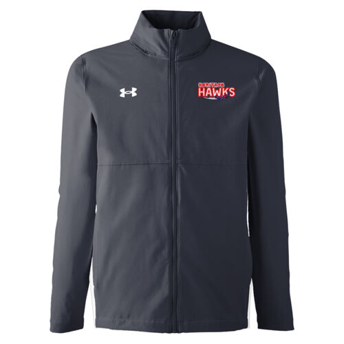Heritage Hawks Logo Embroidered on a Under Armour® - Rival Stretch Jacket Thumbnail