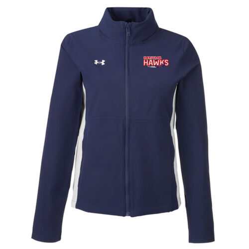 Heritage Hawks Logo Embroidered on a Under Armour® - Women's Rival Stretch Jacket Thumbnail