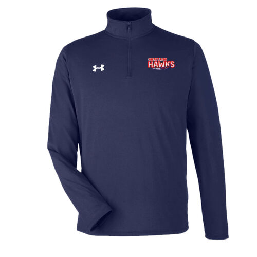 Heritage Hawks Logo Embroidered on a Under Armour® - Team Tech™ Quarter-Zip Pullover Thumbnail